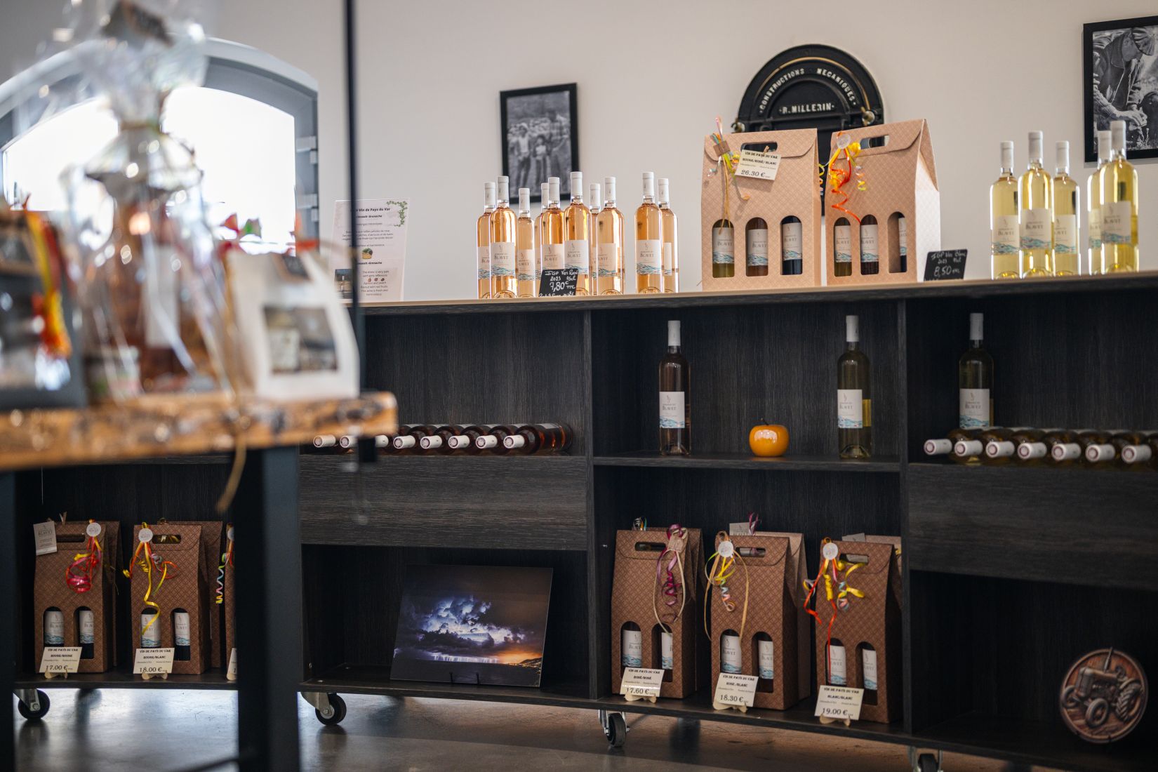 caveau de dégustation