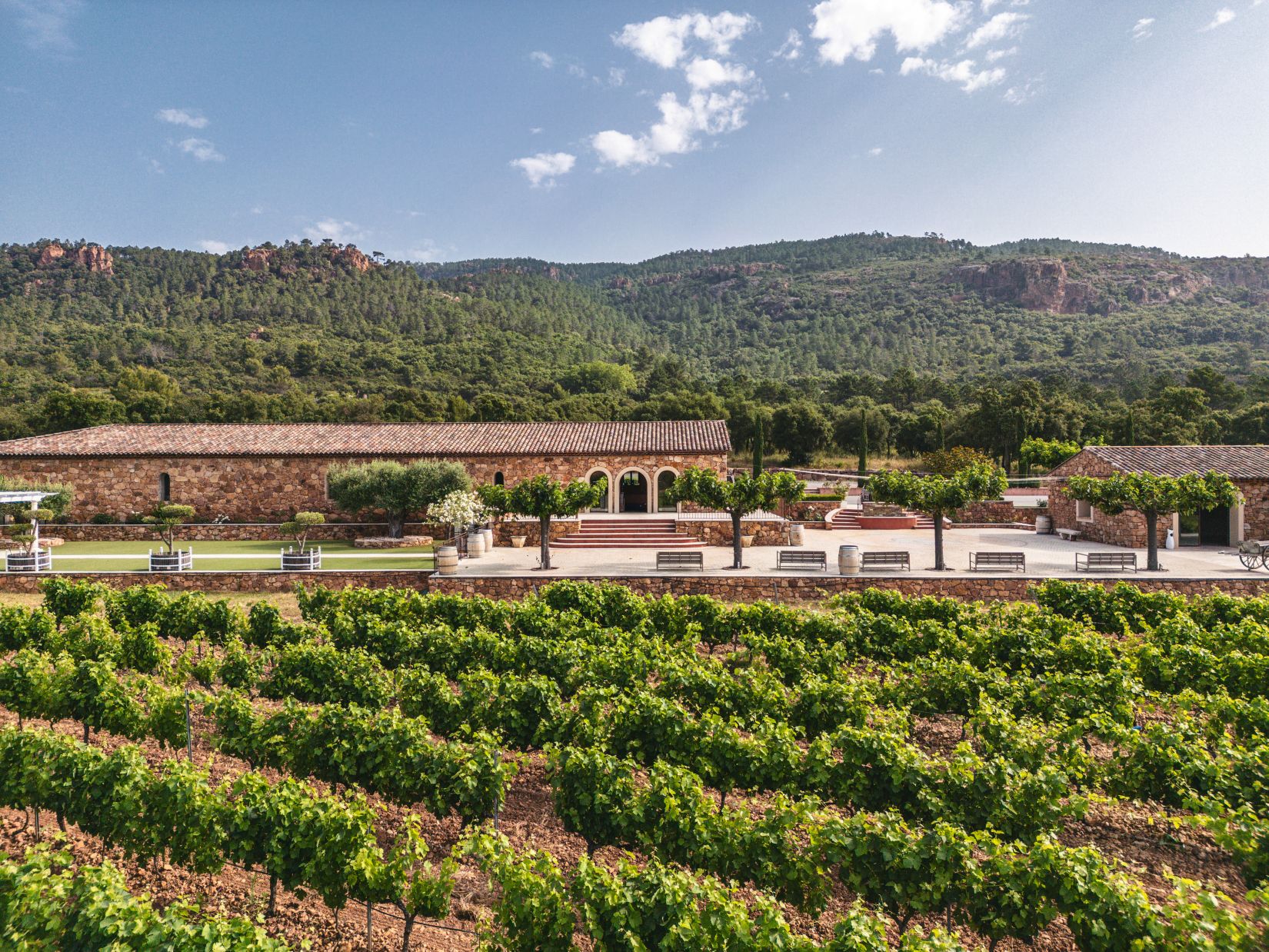 domaine de la bouverie terrasse